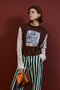 【予約販売】Washer Shirt Docking Print T-Shirt/ワッシャーシャツドッキングプリントTEE メゾンスペシャル/MAISON SPECIAL