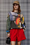 【予約販売】Cityscape Photo Sweatshirt Top/シティスケイプフォトスウェットトップ メゾンスペシャル/MAISON SPECIAL