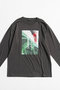 Blurred Emotion Logo Print Long Sleeve T-Shirt/BlurredEmotionロゴプリントロンTEE メゾンスペシャル/MAISON SPECIAL