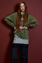 Blurred Emotion Logo Print Long Sleeve T-Shirt/BlurredEmotionロゴプリントロンTEE メゾンスペシャル/MAISON SPECIAL