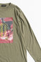 Blurred Emotion Logo Print Long Sleeve T-Shirt/BlurredEmotionロゴプリントロンTEE メゾンスペシャル/MAISON SPECIAL