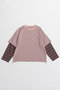 Double Border T-Shirt/ダブルボーダーTシャツ メゾンスペシャル/MAISON SPECIAL PNK(ピンク)