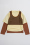 Multi-Fabric Layered T-Shirt/マルチファブリックレイヤードTシャツ メゾンスペシャル/MAISON SPECIAL YEL(イエロー)