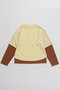 Multi-Fabric Layered T-Shirt/マルチファブリックレイヤードTシャツ メゾンスペシャル/MAISON SPECIAL
