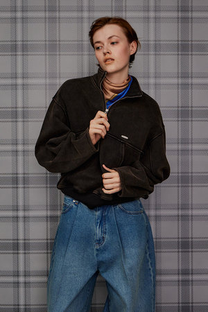 メゾンスペシャル/MAISON SPECIALの【予約販売】Short Half-Zip Sweatshirt/ショートハーフジップスウェット(110100/110105)