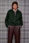 【予約販売】Short Half-Zip Sweatshirt/ショートハーフジップスウェット メゾンスペシャル/MAISON SPECIAL