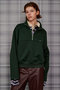 【予約販売】Short Half-Zip Sweatshirt/ショートハーフジップスウェット メゾンスペシャル/MAISON SPECIAL