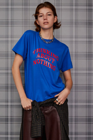 メゾンスペシャル/MAISON SPECIALの【予約販売】THINKING ABOUT NOTHING Logo T-Shirt/THINKING ABOUT NOTHING ロゴTシャツ(110100/110102)