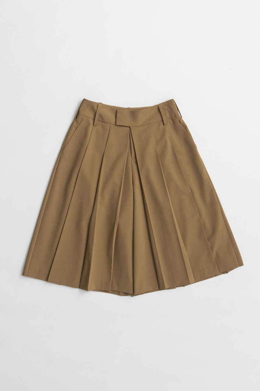 メゾンスペシャル/MAISON SPECIALのPleated Shorts/プリーツショートパンツ(BGE(ベージュ)/21262465202)