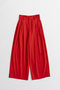 Low-Tuck Color Pants/ロータックカラーパンツ メゾンスペシャル/MAISON SPECIAL RED(レッド)