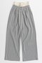 【予約販売】(Yurika Nakano Collaboration) Whipped Cream Layered Pants/(ナカノユリカコラボ)ホイップクリームレイヤードパンツ メゾンスペシャル/MAISON SPECIAL GRY(グレー)