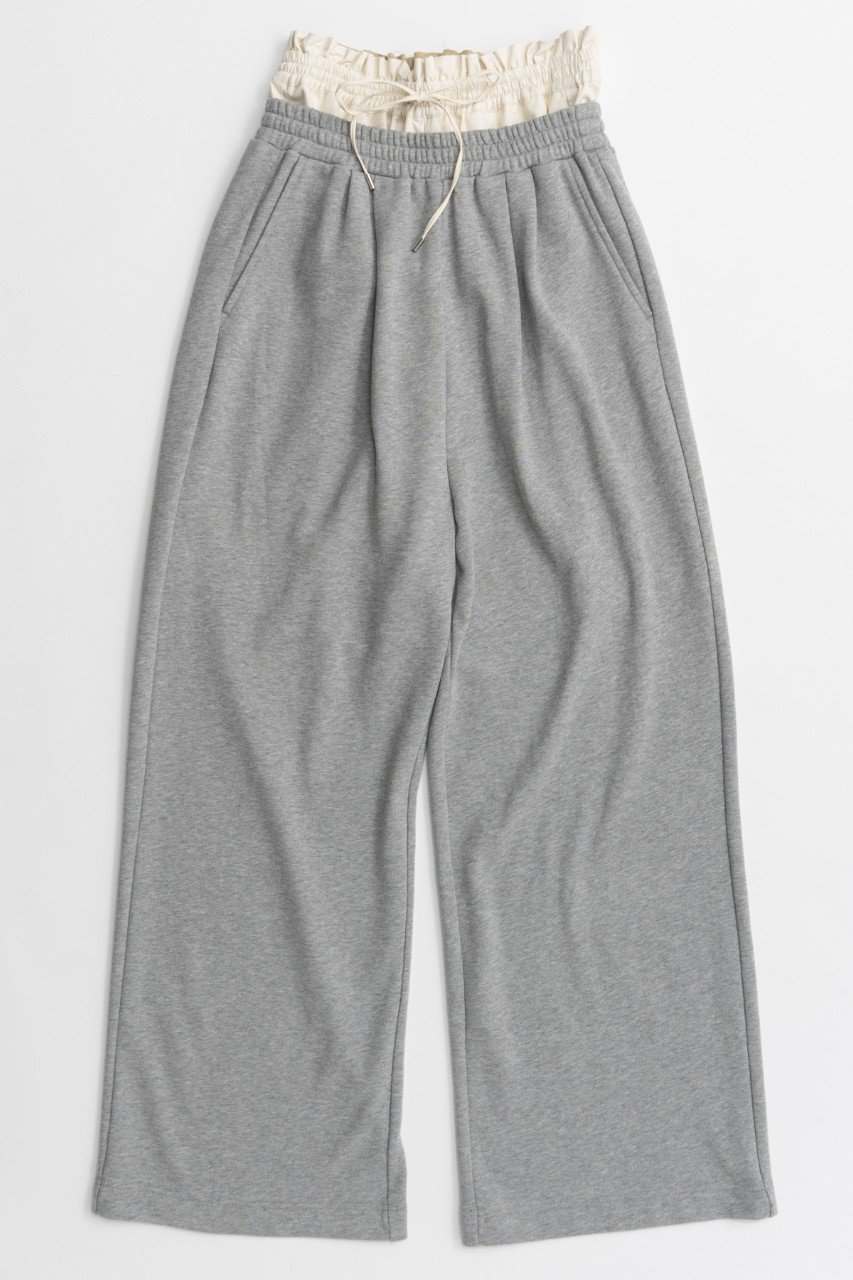 (Yurika Nakano Collaboration) Whipped Cream Layered Pants/(ナカノユリカコラボ)ホイップクリームレイヤードパンツ
