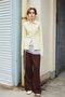 【予約販売】(Yurika Nakano Collaboration) Whipped Cream Layered Pants/(ナカノユリカコラボ)ホイップクリームレイヤードパンツ メゾンスペシャル/MAISON SPECIAL