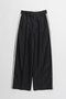Wide Straight Chino Pants/ワイドストレートチノパンツ メゾンスペシャル/MAISON SPECIAL BLK(ブラック)