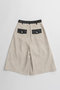Haircalf-Like Work Shorts/ハラコライクワークショーツ メゾンスペシャル/MAISON SPECIAL
