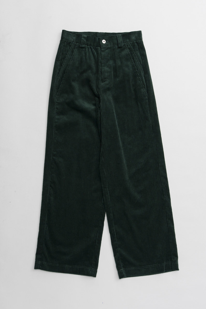 メゾンスペシャル/MAISON SPECIALのColor Corduroy Pants/カラーコーデュロイパンツ(GRN(グリーン)/21262465305)
