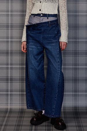 メゾンスペシャル/MAISON SPECIALの【予約販売】2WAY Turn-Back Denim/2WAYターンバックデニム(110600/110604)