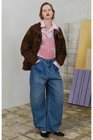 メゾンスペシャル/MAISON SPECIALのTuck Denim/タックデニム