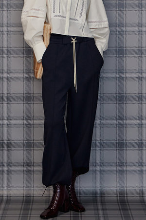 メゾンスペシャル/MAISON SPECIALの【予約販売】Lace-Up Jogger Pants/レースアップジョガーパンツ(110600/110601)