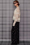 【予約販売】Flower Embroidery Velour Easy Pants/フラワーエンブロイダリーベロアイージーパンツ メゾンスペシャル/MAISON SPECIAL