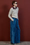 【予約販売】Flower Embroidery Velour Easy Pants/フラワーエンブロイダリーベロアイージーパンツ メゾンスペシャル/MAISON SPECIAL