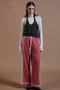 【予約販売】Tulle Side Line Jersey Pants/チュールサイドラインジャージパンツ メゾンスペシャル/MAISON SPECIAL