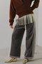 【予約販売】Tulle Side Line Jersey Pants/チュールサイドラインジャージパンツ メゾンスペシャル/MAISON SPECIAL