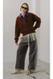 【予約販売】Tulle Side Line Jersey Pants/チュールサイドラインジャージパンツ メゾンスペシャル/MAISON SPECIAL