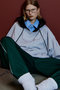 【予約販売】Tulle Side Line Jersey Pants/チュールサイドラインジャージパンツ メゾンスペシャル/MAISON SPECIAL