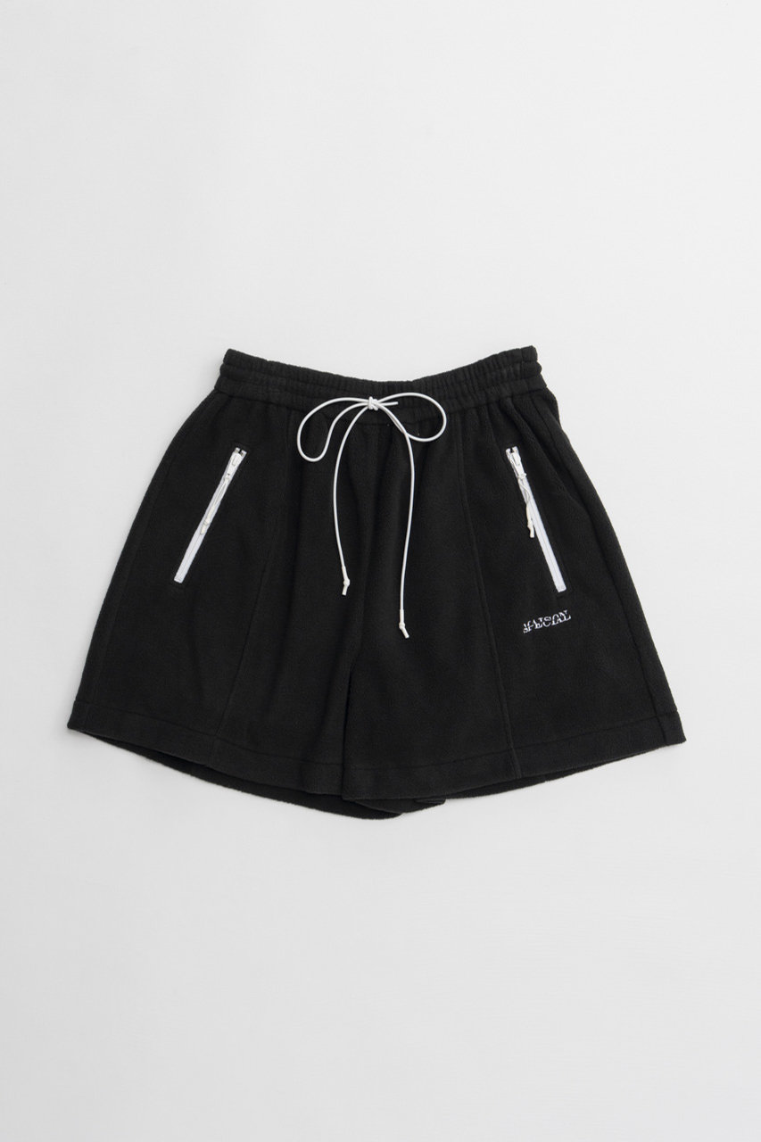 メゾンスペシャル/MAISON SPECIALのFleece Shorts/フリースショートパンツ(BLK(ブラック)/21262465311)