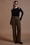 Double-Waist Wide Tuck Pants/ダブルウエストワイドタックパンツ メゾンスペシャル/MAISON SPECIAL