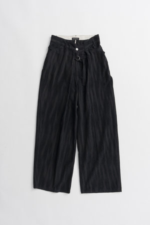 メゾンスペシャル/MAISON SPECIALの【予約販売】Double-Waist Wide Tuck Pants/ダブルウエストワイドタックパンツ(110600/110601)