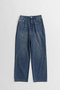 【予約販売】Low-Waist Loose Denim/ローウエストルーズデニム メゾンスペシャル/MAISON SPECIAL BLU(ブルー)