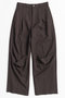 Marvelt Slacks Pants/マーベルトスラックスパンツ メゾンスペシャル/MAISON SPECIAL BRN(ブラウン)