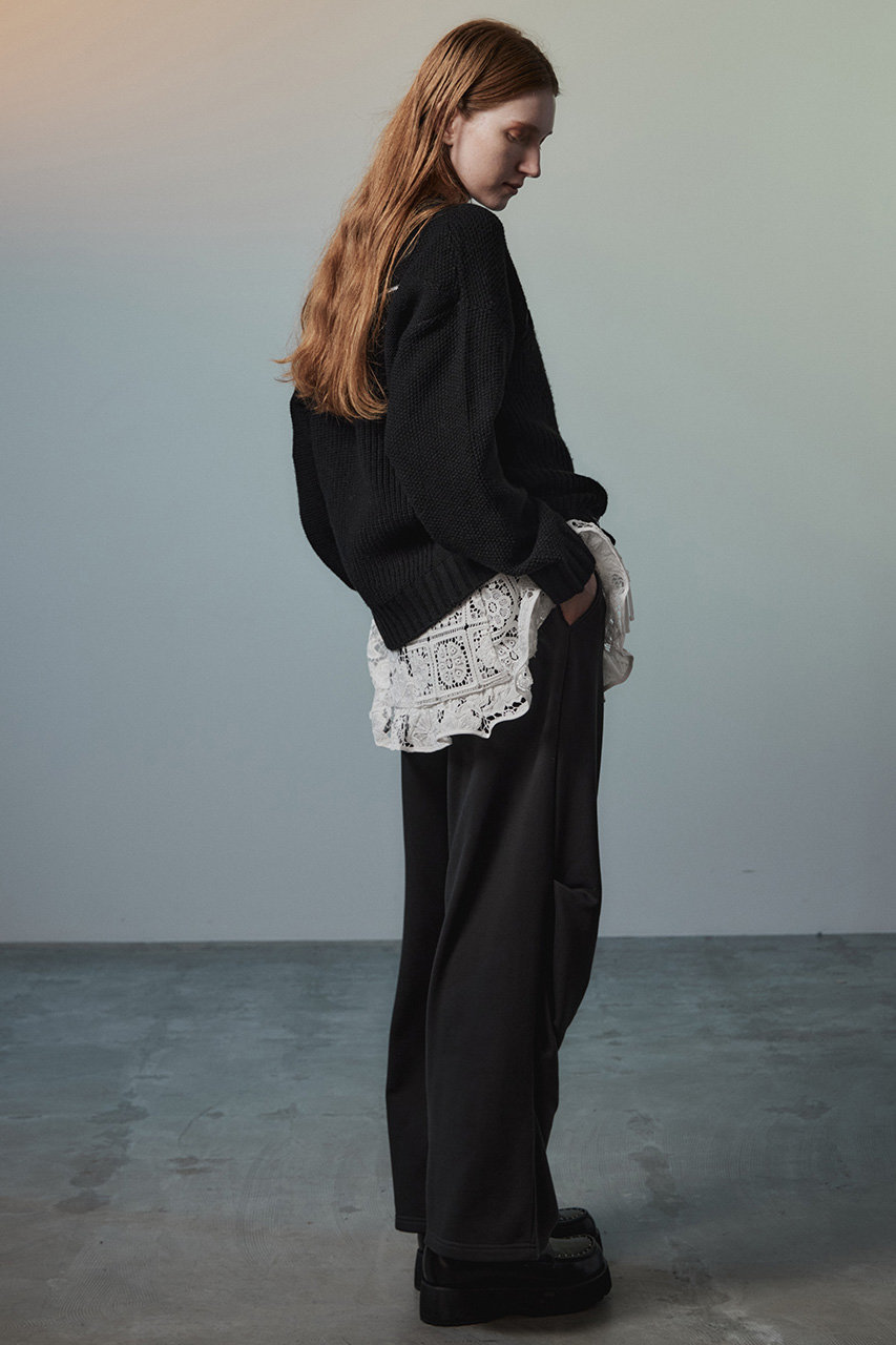 MAISON SPECIAL(メゾンスペシャル)｜【予約販売】Hem Tuck Sweatpants