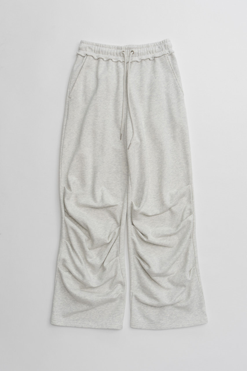 メゾンスペシャル/MAISON SPECIALの【予約販売】Hem Tuck Sweatpants/裾タックスウェットパンツ(L.GRY(ライトグレー)/21262466003)