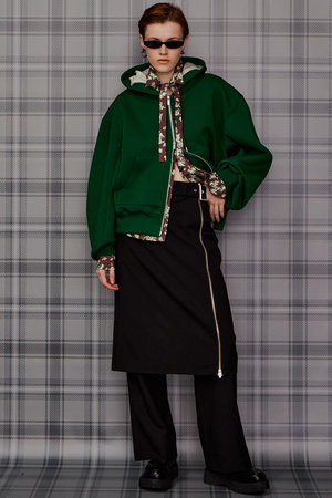 Zipper Skirt Set Pants/ファスナースカートセットパンツ