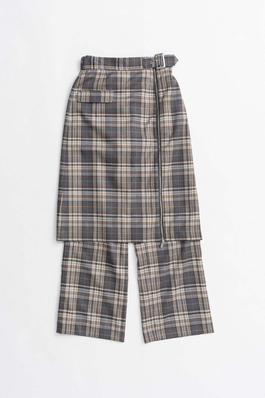 メゾンスペシャル/MAISON SPECIALの【予約販売】Zipper Skirt Set Pants/ファスナースカートセットパンツ(MLT1(マルチカラー)/21262466004)