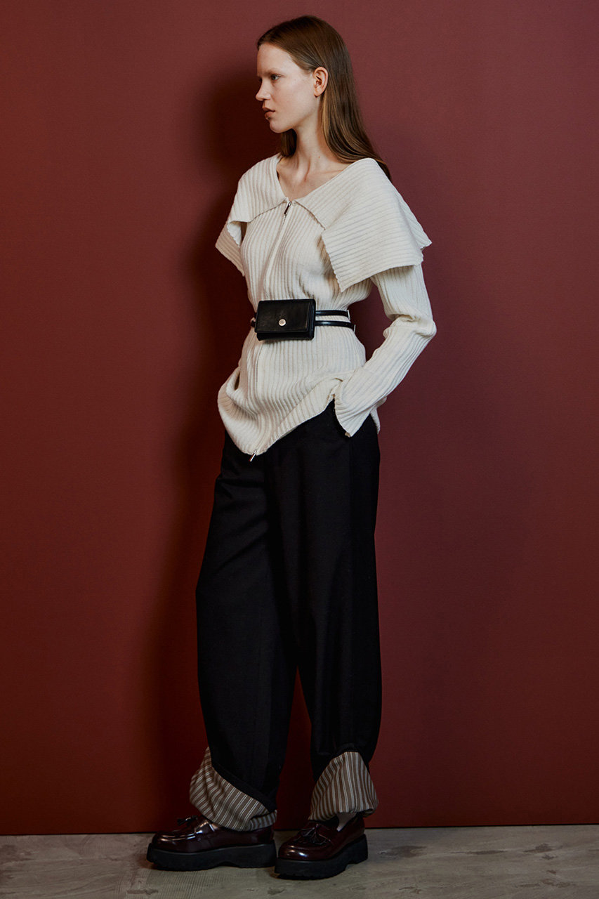 MAISON SPECIAL(メゾンスペシャル)｜【予約販売】Roll-Up Stripe Pants