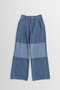 Knee Patch Wide Denim/ニーパッチワイドデニム メゾンスペシャル/MAISON SPECIAL BLU(ブルー)