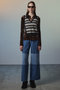 【予約販売】Knee Patch Wide Denim/ニーパッチワイドデニム メゾンスペシャル/MAISON SPECIAL