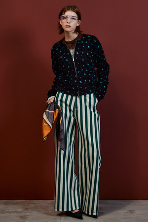 メゾンスペシャル/MAISON SPECIALのWide Print Pants/ワイドプリントパンツ(110600/110601)