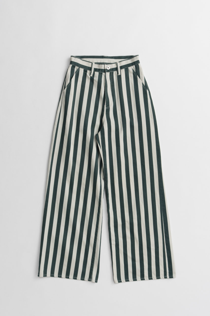 メゾンスペシャル/MAISON SPECIALのWide Print Pants/ワイドプリントパンツ(GRN(グリーン)/21262466303)