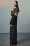 Satin Check Easy Pants/サテンチェックイージーパンツ メゾンスペシャル/MAISON SPECIAL