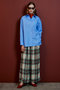 【予約販売】Satin Check Easy Pants/サテンチェックイージーパンツ メゾンスペシャル/MAISON SPECIAL