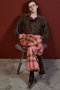 【予約販売】Satin Check Easy Pants/サテンチェックイージーパンツ メゾンスペシャル/MAISON SPECIAL