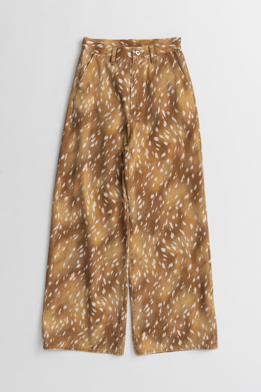 メゾンスペシャル/MAISON SPECIALの【予約販売】Wide Bambi Print Pants/ワイドバンビプリントパンツ(MLT1(マルチカラー)/21262466305)