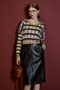 Layered Multi-Fabric Midi Skirt/レイヤードマルチファブリックミモレスカート メゾンスペシャル/MAISON SPECIAL