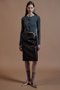 Layered Multi-Fabric Midi Skirt/レイヤードマルチファブリックミモレスカート メゾンスペシャル/MAISON SPECIAL