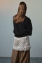 【予約販売】Multi-Way Lace Wrap Skirt/マルチウェイレースラップスカート メゾンスペシャル/MAISON SPECIAL